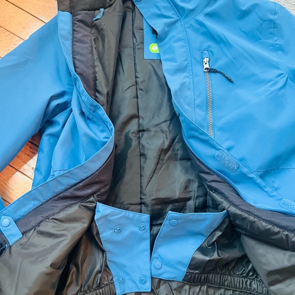 Quicksilver Boys Snow Ski Board Jacket Mission Solid Youth 16 X-Large Waterproof - Picture 8 of 9